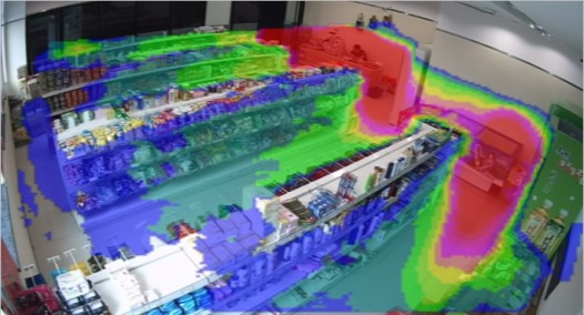Customer engagement heat mapping