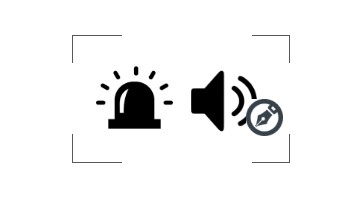 Audio and Visual Warning